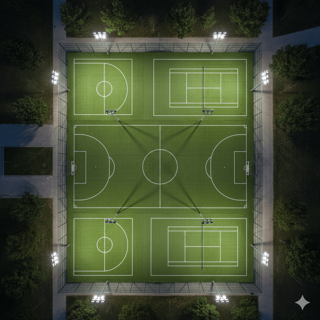 Multi sports Ground construction – A complete solution