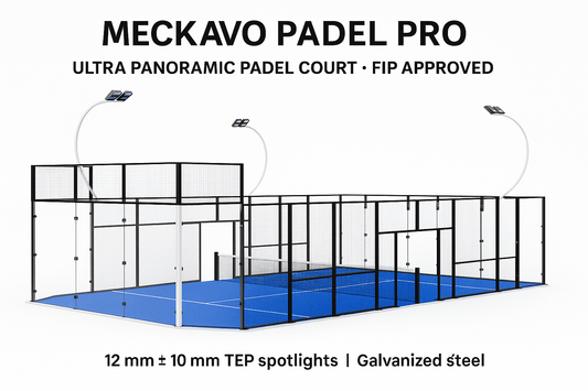 Turfwale Padel Pro – Ultra Panoramic Padel Court (FIP Approved)