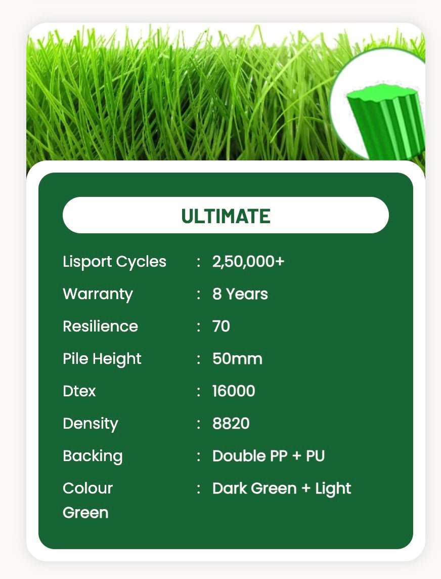 50mm Artificial Grass for Football -FIFA approved