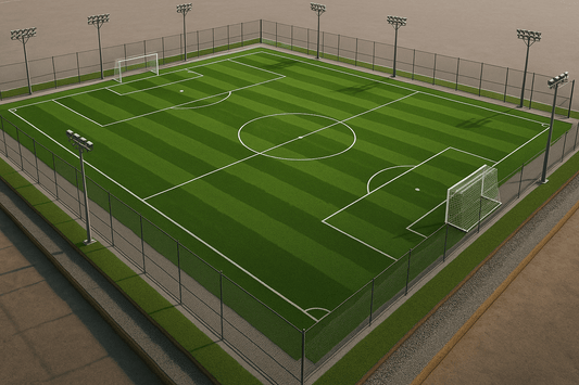 FIFA Approved Artificial Football Turf Installation (without civil work) By Turfwale Sports